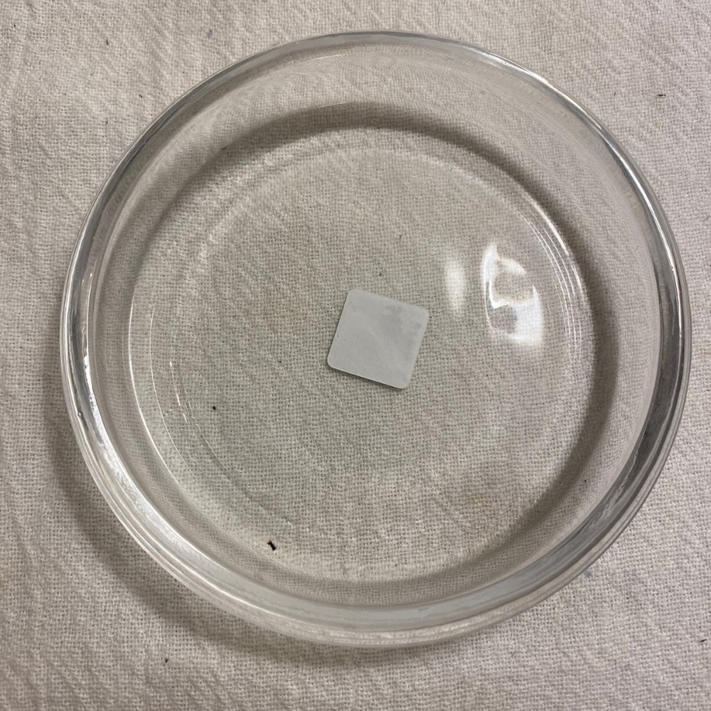 NIB Partylite Clear Pillar Holder